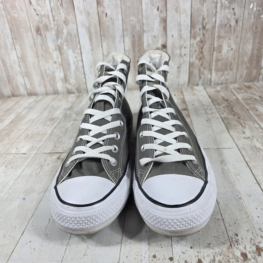 Converse Chuck Taylor All Star High Top Charcoal Gray Mens 11 1J793 Sneaker
